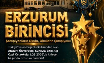 ERZURUM BİRİNCİSİ